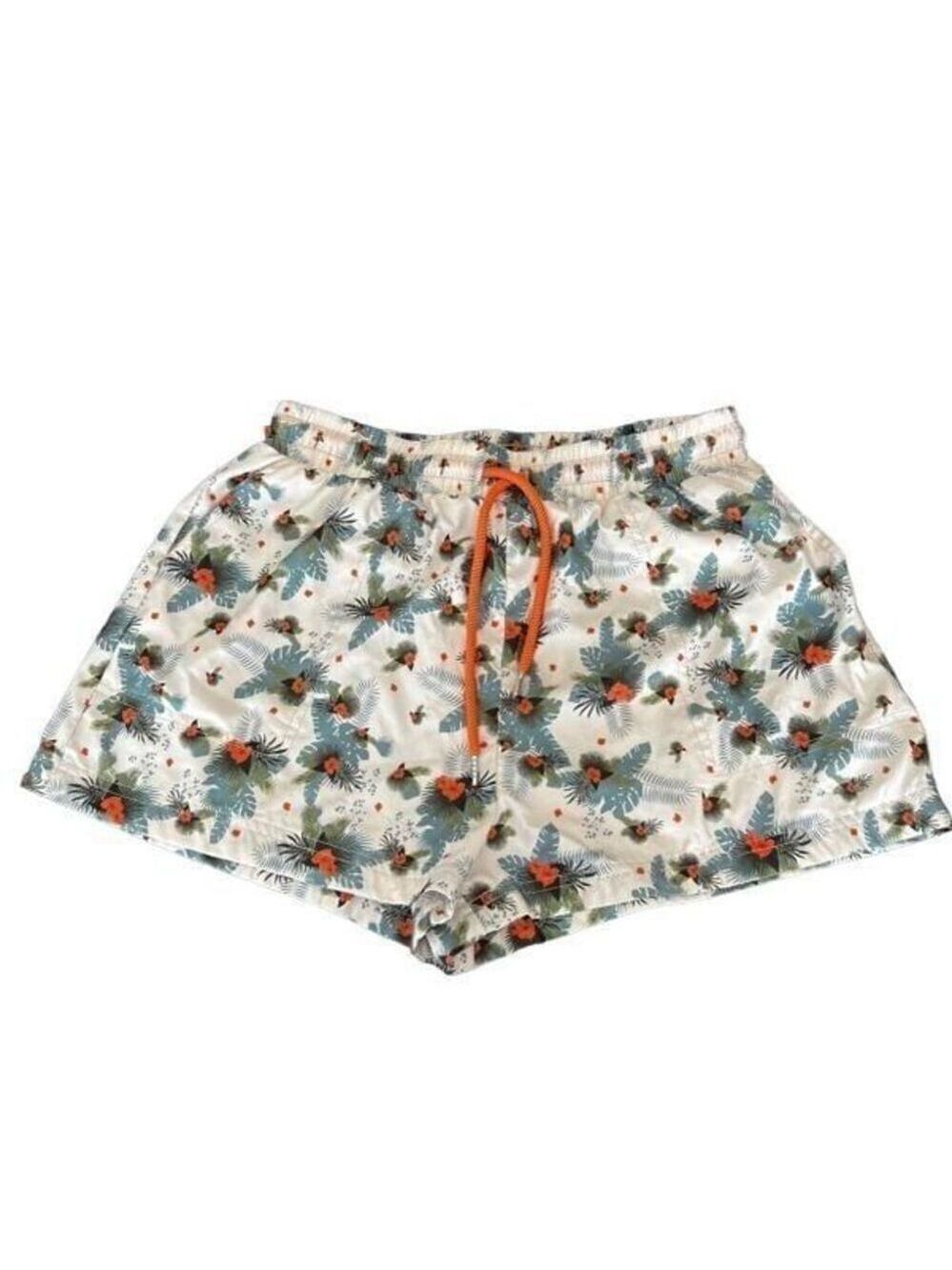 Viore La Vie Floral Tropical Beach swimming trunks size S